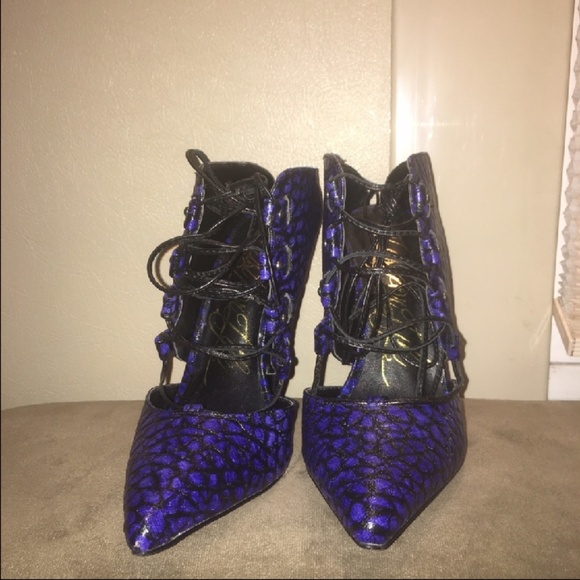 Lust for life stiletto heels in blue - Picture 5 of 7